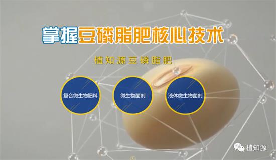 源自大豆精粹，以生物科技滋养土地生机
